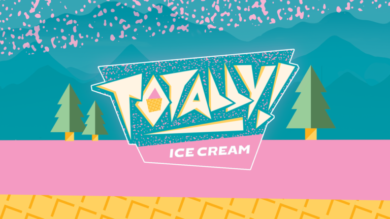 Totally Ice Cream Sign